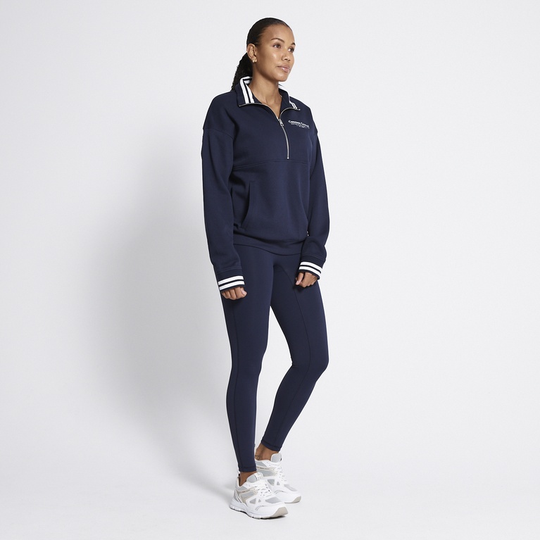 Half zip sweatshirt "Half zip collar jacket"